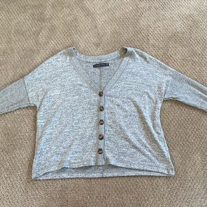 Abercrombie XS button up sweater